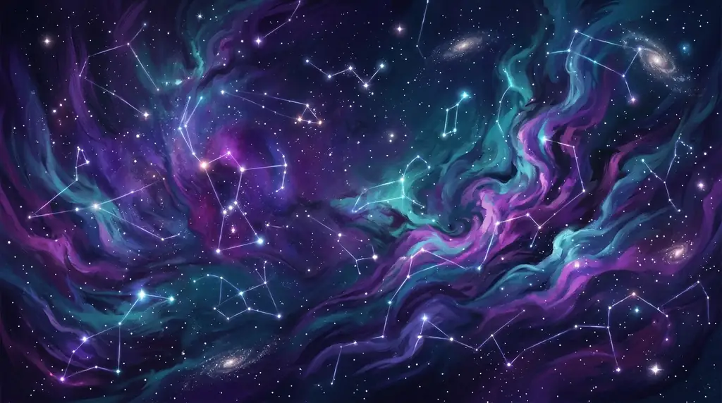 Deep space nebula